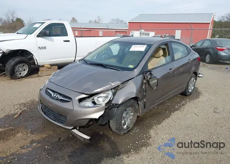 2013 Hyundai Accent Gls from USA, damaged, VIN KMHCT4AE8DU312454